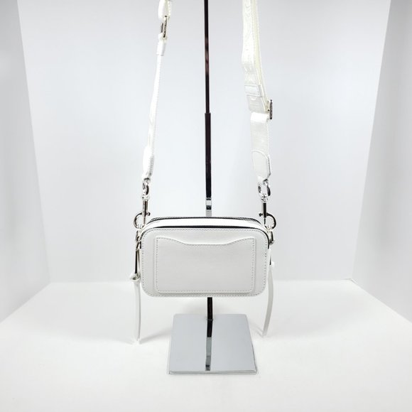 Marc Jacobs Snapshot Leather Crossbody - DTM White - Picture 3 of 10